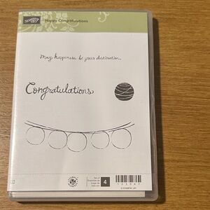 Stampin' Up! Happy Congratulations Stamp Set